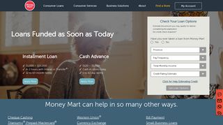 Money Mart: Consumer Loans and Services, Small Business Solutions ...