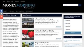 Money Morning NZ: Stock Market News, Finance and Investments