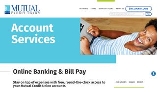 Online Banking & Bill Pay | Mutual CU | Vicksburg, MS - Raymond, MS ...