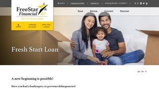 Fresh Start Loan - FreeStar Financial Credit Union