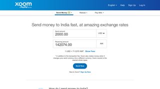 Send Money to India - Transfer money online safely and securely ...