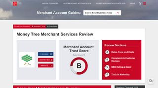 Money Tree Merchant Services Review | Expert & User Reviews