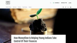 How MoneyView Is Helping Young Indians Take Control Of Their ...