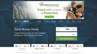 Compare Money Transfer Services for Sending Money from USA & UK ...