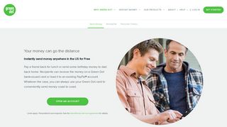Send Money Online: Cheapest way to send money | Green Dot