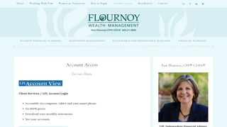 Money for Women | Account Access - Flournoy Wealth Management