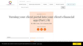 Turning your client portal into your client's financial app (Part 7/8) - The ...