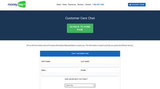 Customer Online Chat | MoneyKey