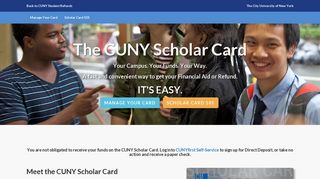 CUNY Scholar Card