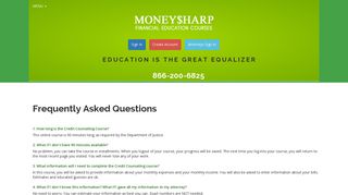 Frequently Asked Questions - MoneySharp