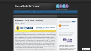 MoneySKILL – free online curriculum | Moving Students Forward