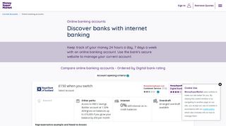 Compare Online Bank Accounts Today | MoneySuperMarket