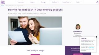 How to reclaim cash in your energy account | MoneySuperMarket