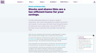 Stocks & Shares ISAs - Compare For The Best ... - MoneySuperMarket