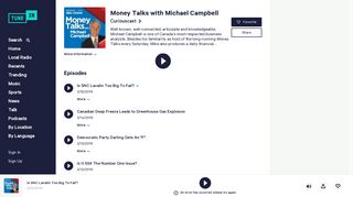 Money Talks with Michael Campbell | Listen to Podcasts On Demand ...