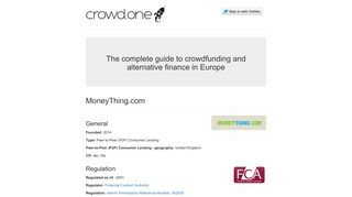 MoneyThing.com - Crowd.one
