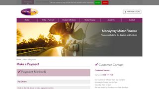 Make a Payment | Moneyway