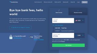 Transfer Money Online | Send Money Abroad with TransferWise