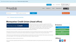 Moneywise Credit Union (head office) | Newcastle Support Directory