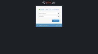 Login Page - SYNCbits Admin