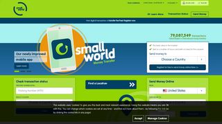 Small World Money Transfer, the best global money sending services