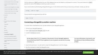 Connecting to MongoDB - Documentation - Joyent