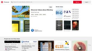 Monkey Quest Login | Login Archives | Pinterest | Login page, Archive ...