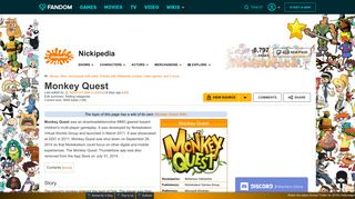 Monkey Quest | Nickelodeon | FANDOM powered by Wikia