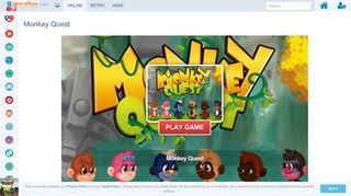 Monkey Quest - online game | GameFlare.com