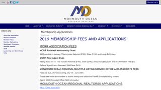 Membership Applications - Monmouth Ocean Regional REALTORS®
