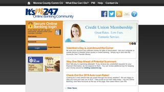 Monroe County Comm CU - Online Banking Community