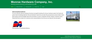 Monroe Hardware Company, Inc. | Wholesale Hardware Distributor to ...