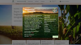 Monsanto: A Modern Agriculture Company