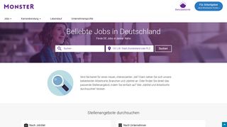 Alle Stellenanzeigen für Jobs in Deutschland | Monster.de