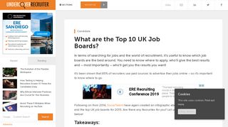What are the Top 10 UK Job Boards? - Undercover Recruiter
