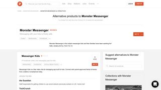 7 Alternatives to Monster Messenger | Product Hunt