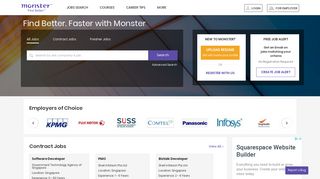 Jobs in Singapore - Latest Job Vacancies - Job Search at Monster ...
