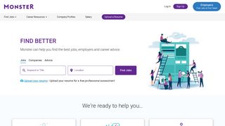 Monster Jobs - Job Search, Career Advice & Hiring Resources ...