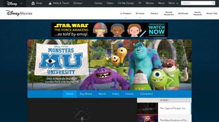 Monsters University | Disney Movies