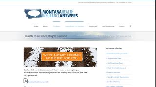 Health Insurance Buyers Guide - Montana Health Answers