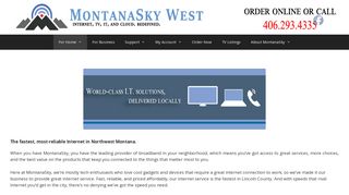 For Home - MontanaSky West