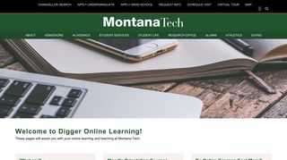 Montana Tech offers undergraduate and graduate distance classes