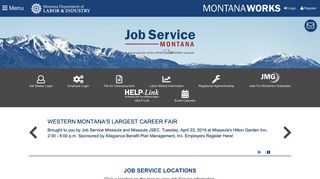 Job Service Montana - MontanaWorks.gov