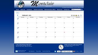 Homepage - Montclair High School - School Loop