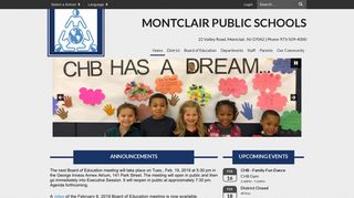 Montclair Public Schools: Home