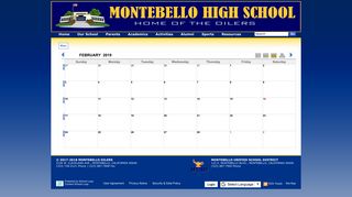 Montebello High: Homepage - School Loop