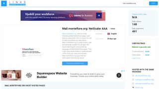 Visit Mail.montefiore.org - NetScaler AAA.