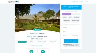 Monterey Ranch - Apartments for rent
