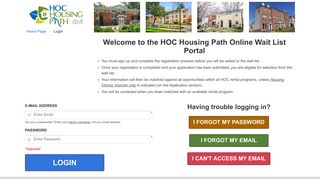 Login - HOC Housing Path