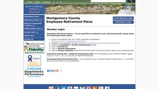 Montgomery County Employee Retirement Plan - Active Member ...